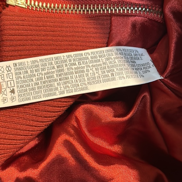 👛 Forever 21 Faux Fur Hooded Coat Jacket - Picture 4 of 4